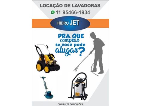 LOCAÇÃO DE LAVADORAS DE ALTA PRESSÃO  
